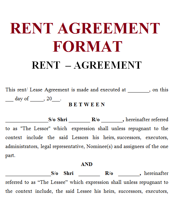 rent-agreement-format-in-english